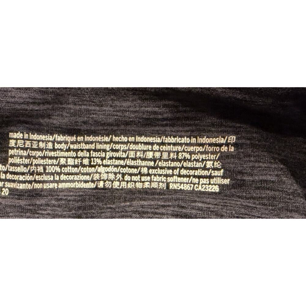 VICTORIA'S SECRET Women Essential Pocket High Rise Gray Marl Soft Legging SZ 4 - Picture 9 of 9